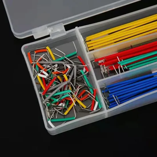 140-Piece U-Shaped Pre-Formed Breadboard Jumper Wire Kit 140-Piece U-Shaped Pre-Formed Breadboard Jumper Wire Kit
