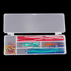 140-Piece U-Shaped Pre-Formed Breadboard Jumper Wire Kit