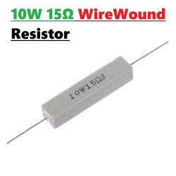 15 ohm 10 Watt Wirewound Resistor