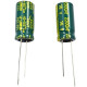 2200uF 16V Radial Aluminum Electrolytic Capacitor