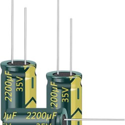 2200uF 35V Radial Aluminum Electrolytic Capacitor