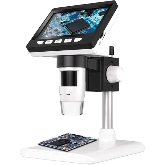 4.3 Inch LCD 1080P Digital Microscope (50x - 1000x Magnification)