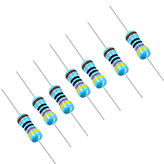 330 Ohm 1/4W 1% Metal Film Resistor