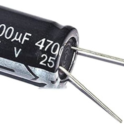 4700uF 25V Radial Electrolytic Capacitor