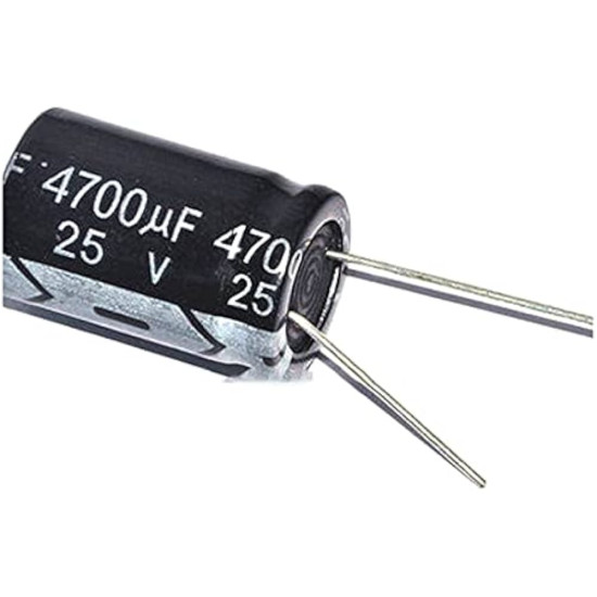 4700uF 25V Radial Electrolytic Capacitor