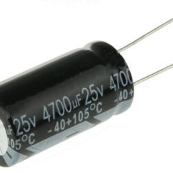4700uF 25V Radial Electrolytic Capacitor