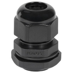Cable Gland M20 Nylon - Black Cable Gland M20 Nylon - Black
