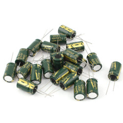 3300uF 16V Radial Aluminum Electrolytic Capacitor