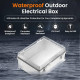 Enclosure Clear Top Hinged 410x310x180mm IP65 Waterproof Enclosure Clear Top Hinged 410x310x180mm IP65 Waterproof