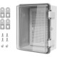 IP65 ABS Waterproof Junction Box with Transparent Lid (150x100x70mm)