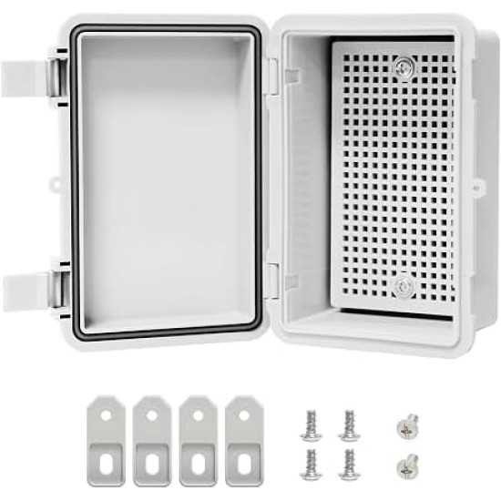 IP65 ABS Waterproof Junction Box with Transparent Lid (150x100x70mm)