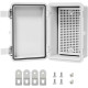 IP65 ABS Waterproof Junction Box with Transparent Lid (150x100x70mm)