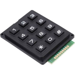 Keypad 12 button 4 X 3 Keypad 12 button 4 X 3