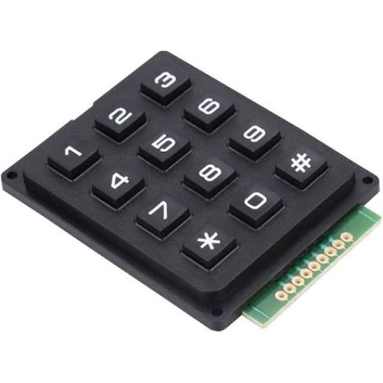 Keypad 12 button 4 X 3 Keypad 12 button 4 X 3