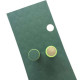18650 Solid Battery Insulation Gasket - Green Adhesive Paper