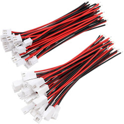 JST XH2.54 XH 2.54 2-Pin Connector Set JST XH2.54 XH 2.54 2-Pin Connector Set