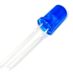 Diffused Blue 5mm LED (25 Pack)
