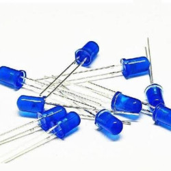 Diffused Blue 5mm LED (25 Pack)
