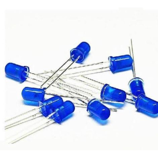Diffused Blue 5mm LED (25 Pack)