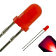 Diffused Red 5mm Through-Hole LED Diffused Red 5mm Through-Hole LED