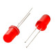 Diffused Red 5mm Through-Hole LED Diffused Red 5mm Through-Hole LED