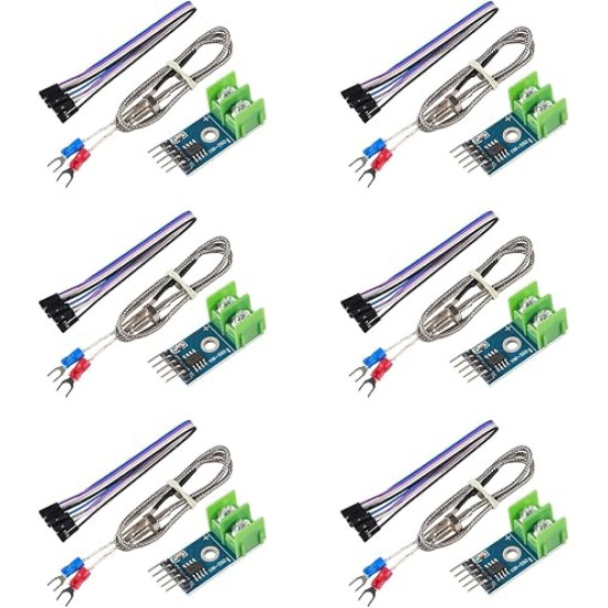 MAX6675 Module + K Type Thermocouple Sensor MAX6675 Module + K Type Thermocouple Sensor