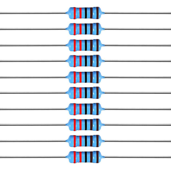 330 Ohm 1/4W 1% Metal Film Resistor