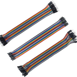 60Pcs Assorted Jumpers for Kit. M-M, M-F, F-F 20cm