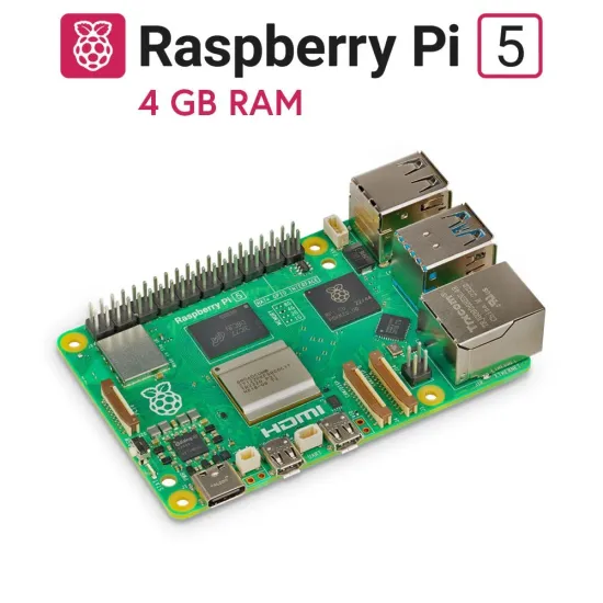 Raspberry Pi 5 Single Board Computer - 4GB BOARD ONLY Raspberry Pi 5 Single Board Computer - 4GB BOARD ONLY