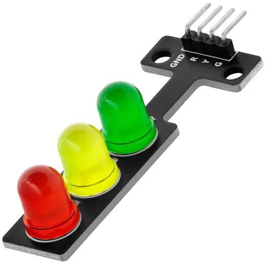 8mm LED Traffic Light Module for Arduino