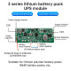 DC 12V 36W 3A Fast Charging/ Discharging Uninterruptible Power Supply - for 3S 18650 Lithium Automatic Switching