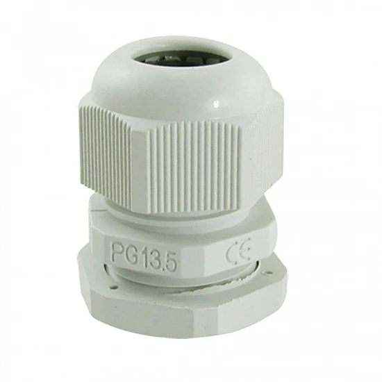 PG13.5 Waterproof Cable Gland with Locknut