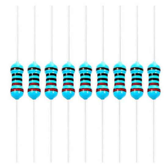 Resistor 1.0 OHM 1/4W 1% Metal Film Resistor 1.0 OHM 1/4W 1% Metal Film