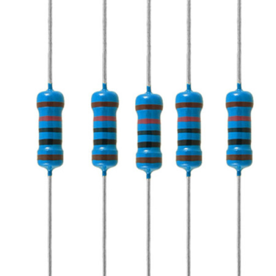 130 Ohm 1/2W 1% Metal Film Resistor 130 Ohm 1/2W 1% Metal Film Resistor