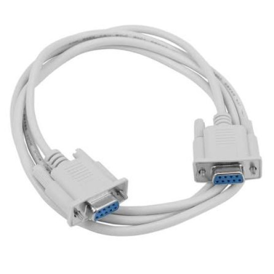 Industrial DB9 Male to Female RS232 Extension Cable - 1m