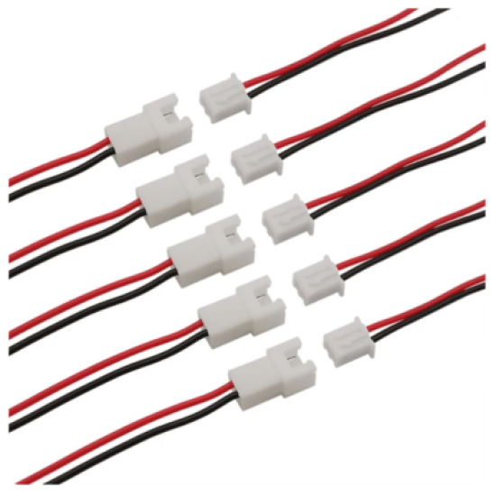 JST XH2.54 XH 2.54 2-Pin Connector Set JST XH2.54 XH 2.54 2-Pin Connector Set
