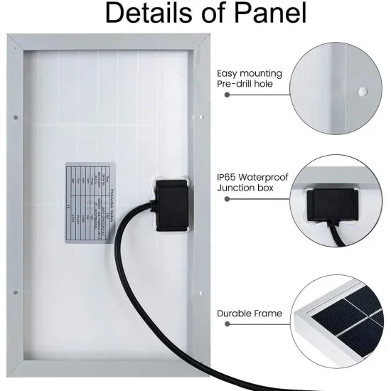 Solar Panel 20W 18V Photovoltaic Solar Panel 20W 18V Photovoltaic