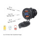Triple Car Charger Socket USB Outlets PD & 18W QC3.0 with Button Switch Digital LED Voltmeter 12V/24V Triple Car Charger Socket USB Outlets PD & 18W QC3.0 with Button Switch Digital LED Voltmeter 12V/24V