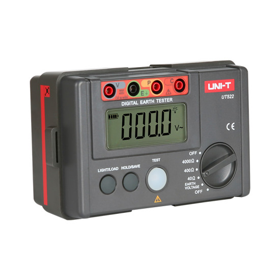 UNI-T UT521 Digital Earth Ground Resistance Tester UNI-T UT521 Digital Earth Ground Resistance Tester