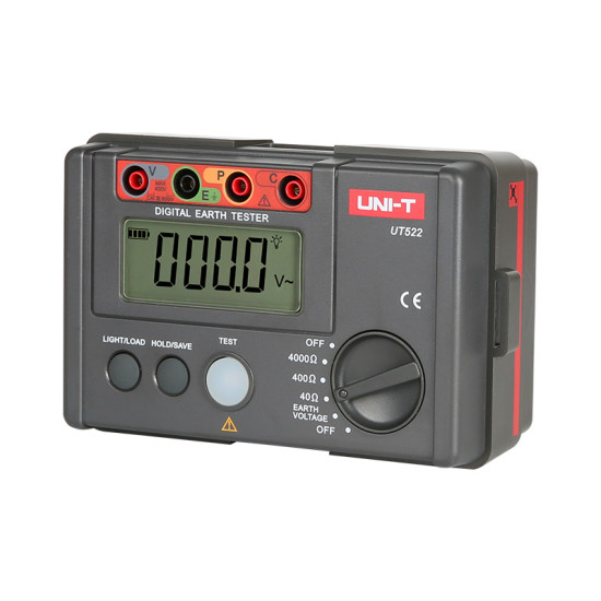 UNI-T UT521 Digital Earth Ground Resistance Tester UNI-T UT521 Digital Earth Ground Resistance Tester