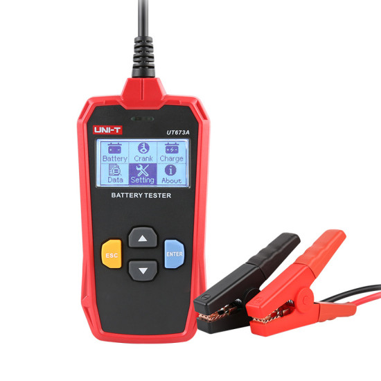 UNI-T UT673A Automotive Battery Tester (3-250Ah) UNI-T UT673A Automotive Battery Tester (3-250Ah)