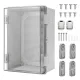 IP65 ABS Waterproof Junction Box with Transparent Lid (150x100x70mm)