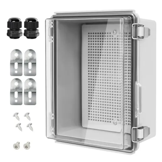IP65 ABS Waterproof Junction Box with Transparent Lid (150x100x70mm)