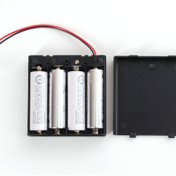 Battery Holder with On/Off Switch 4 x AA