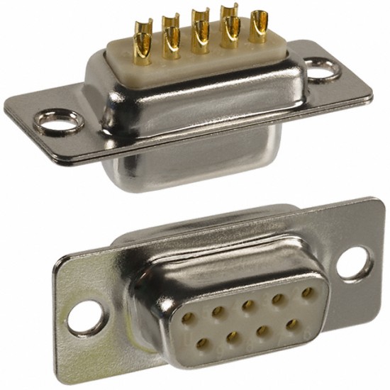 DB9 Female Connector Solder Cup