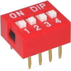 DIP Switch 4 Position