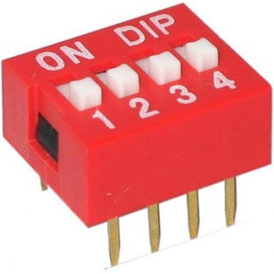 DIP Switch 4 Position