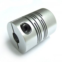 Stepper Motor Flexible Coupling - 5mm to 5mm