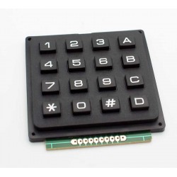 Keypad 4x4 Matrix  Black