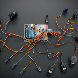 16 Channel 12-bit PWM/Servo Driver - I2C interface - PCA9685 from Adafruit